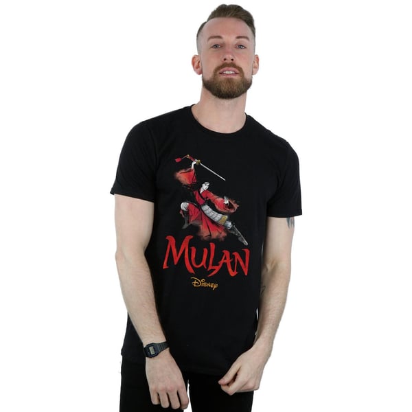 Disney Mens Mulan Movie Pose T-Shirt