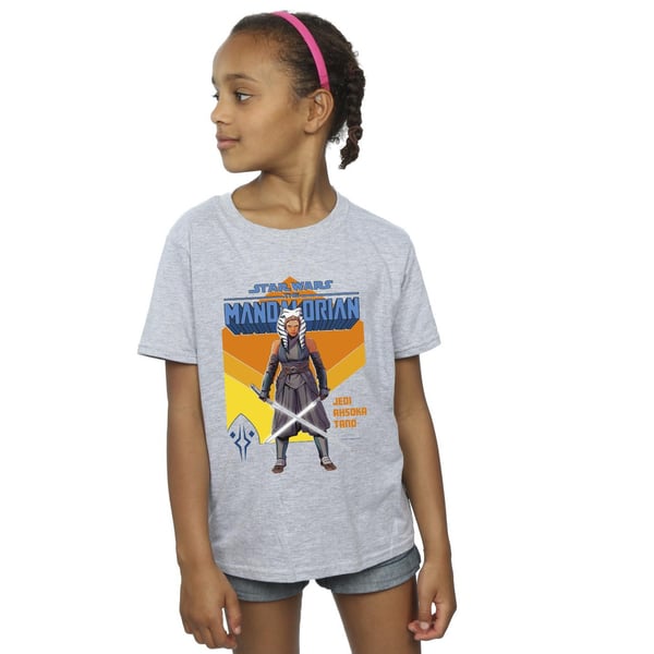 Star Wars Girls The Mandalorian Jedi Ahsoka Tano Cotton T-Shirt