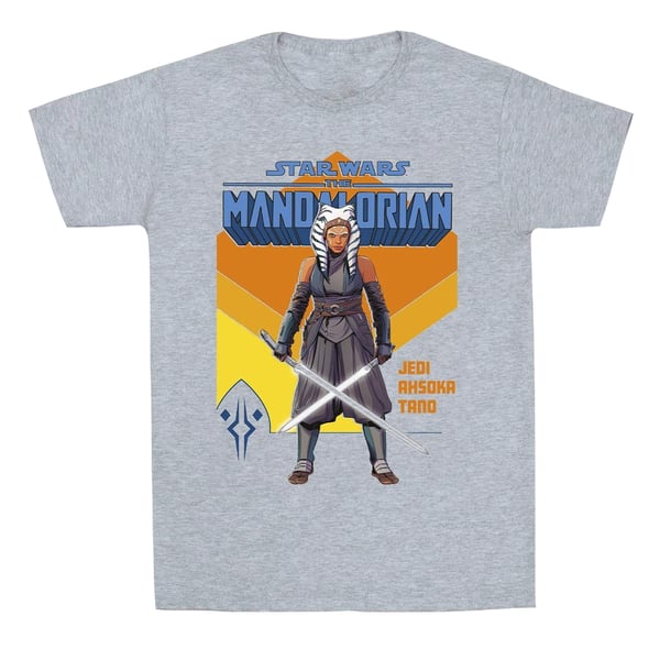 Star Wars Girls The Mandalorian Jedi Ahsoka Tano Cotton T-Shirt