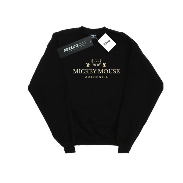 Disney Mens Mickey Mouse Authentic Sweatshirt