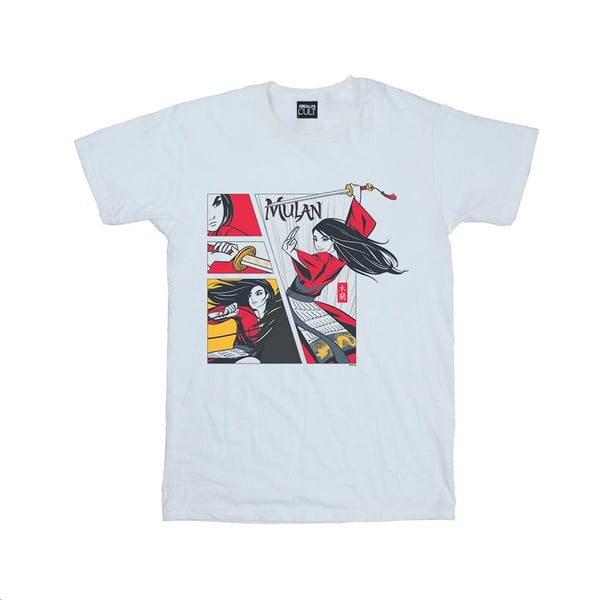Disney Mens Mulan Movie Comic Style T-Shirt