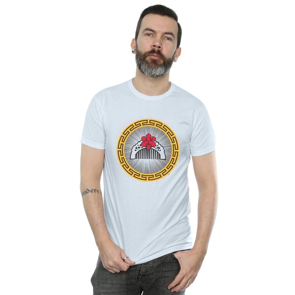 Disney Mens Mulan Movie Flower Comb T-Shirt
