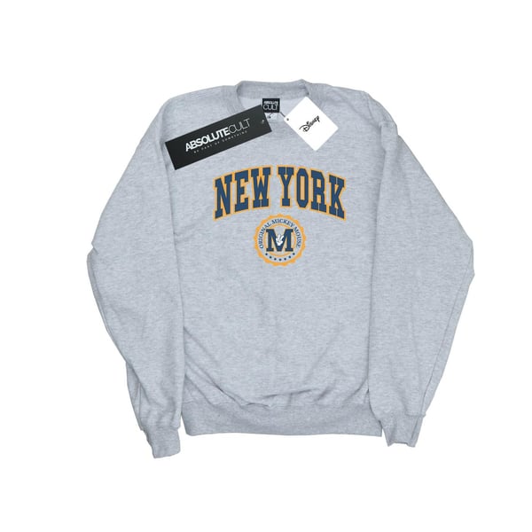 Disney Mens Mickey Mouse New York Seal Sweatshirt