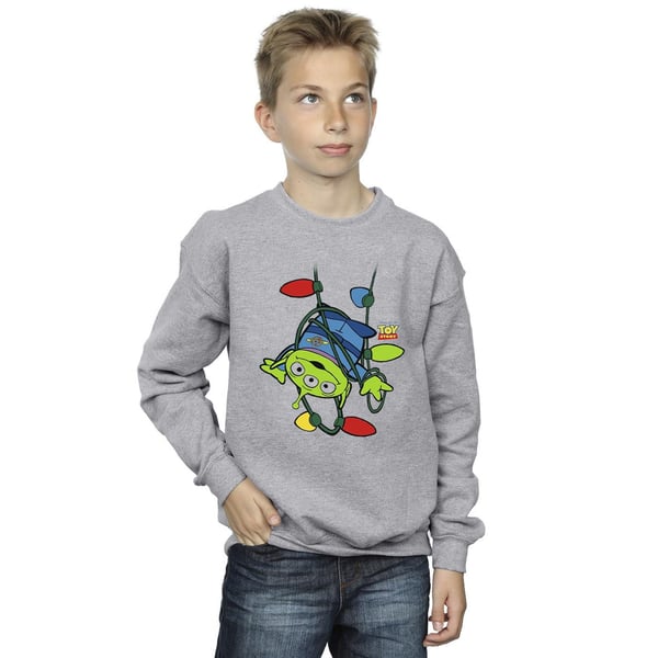 Disney Boys Toy Story Christmas Lights Aliens Sweatshirt
