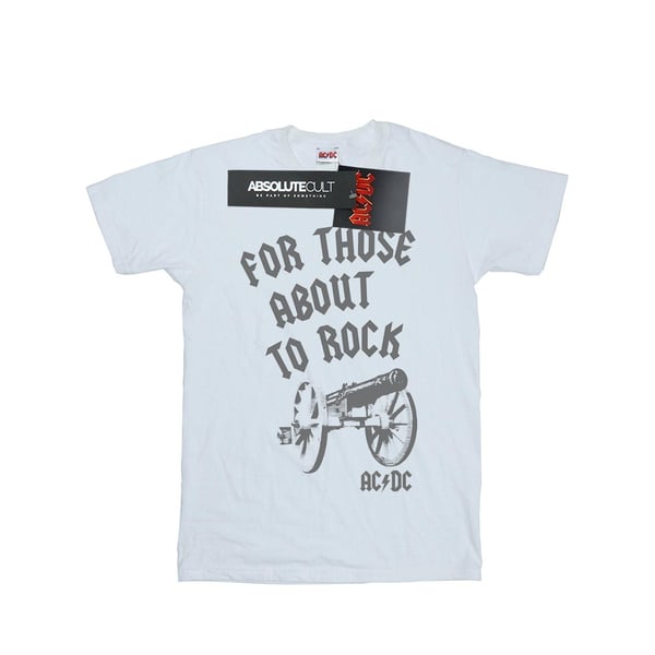 AC/DC Girls For Those About To Rock Cannon Cotton T-Shirt
