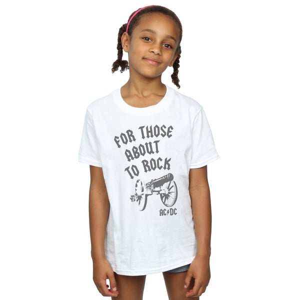 AC/DC Girls For Those About To Rock Cannon Cotton T-Shirt