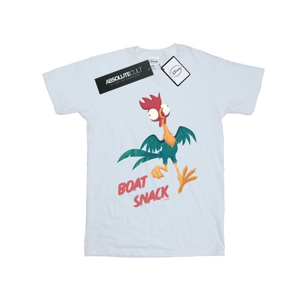Disney Womens/Ladies Moana Boat Snack Cotton Boyfriend T-Shirt