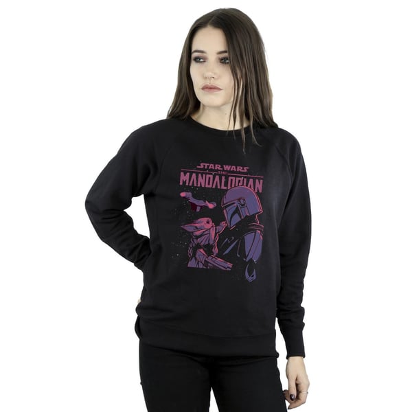 Star Wars Womens/Ladies The Mandalorian Hello Friend Sweatshirt