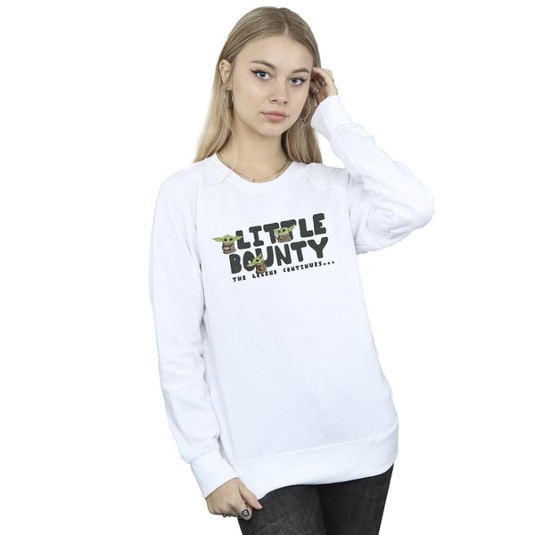 Star Wars The Mandalorian Womens/Ladies Little Bounty Hunter Sweatshirt