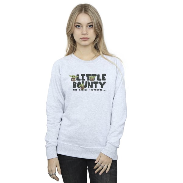 Star Wars The Mandalorian Womens/Ladies Little Bounty Hunter Sweatshirt