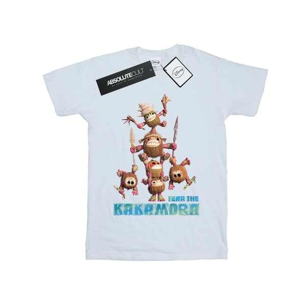 Disney Womens/Ladies Moana Fear The Kakamora Cotton Boyfriend T-Shirt
