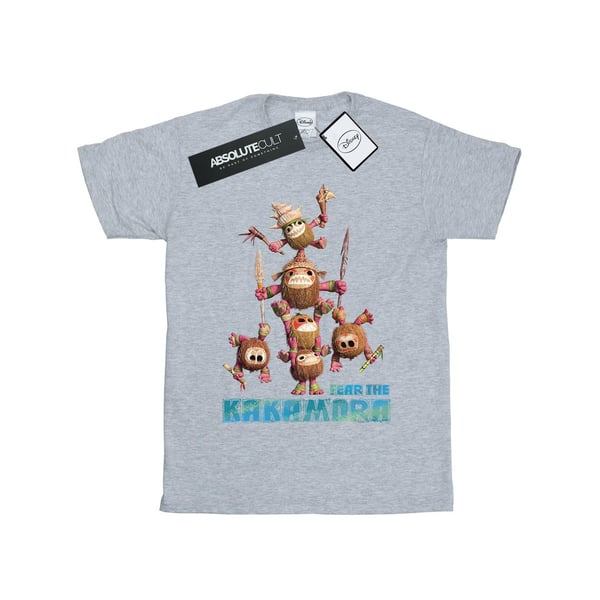 Disney Womens/Ladies Moana Fear The Kakamora Cotton Boyfriend T-Shirt