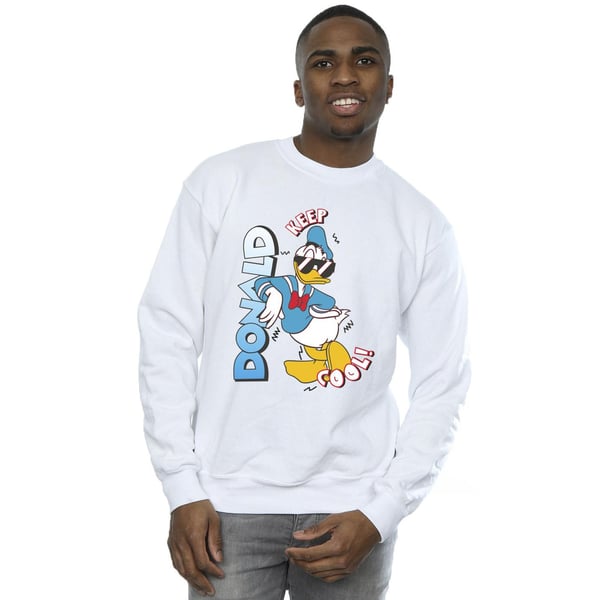 Disney Mens Donald Duck Cool Sweatshirt