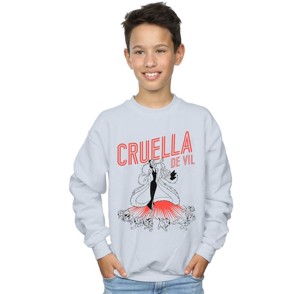 Disney Boys Cruella De Vil Dalmatians Sweatshirt