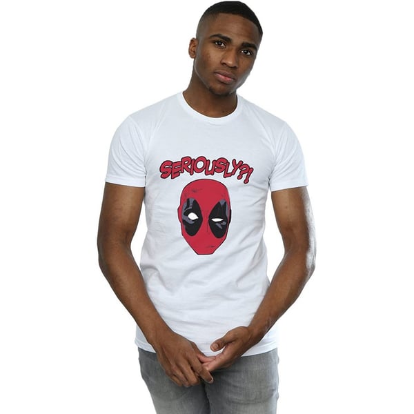Deadpool Mens Seriously Cotton T-Shirt