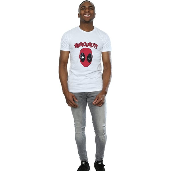 Deadpool Mens Seriously Cotton T-Shirt