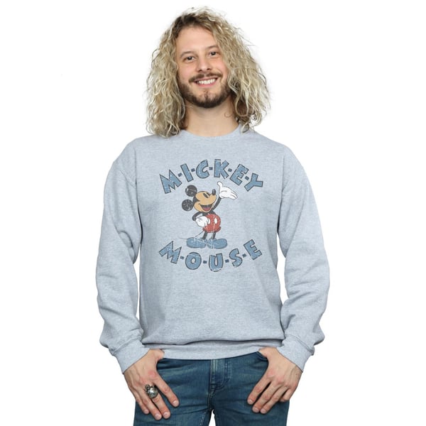 Disney Mens Mickey Mouse Dash Sweatshirt