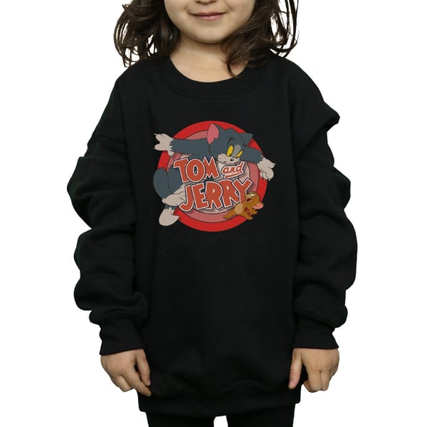 Tom And Jerry Girls Classic Catch Sweatshirt