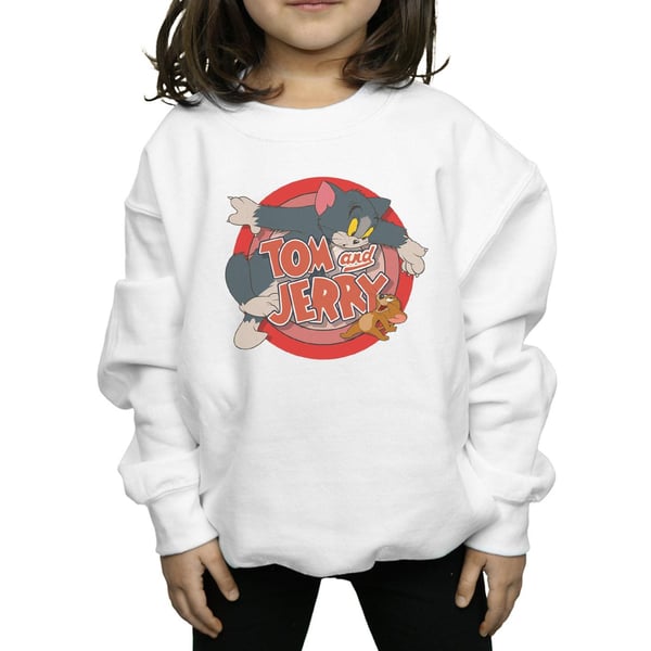 Tom And Jerry Girls Classic Catch Sweatshirt