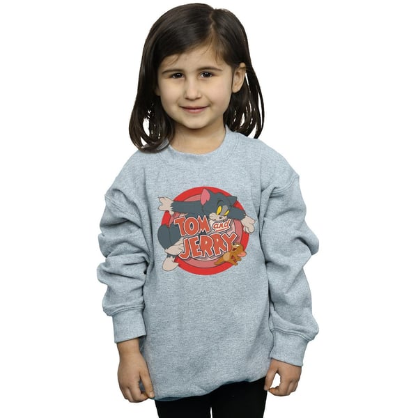 Tom And Jerry Girls Classic Catch Sweatshirt