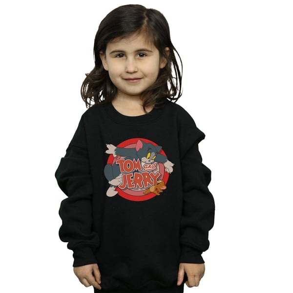 Tom And Jerry Girls Classic Catch Sweatshirt