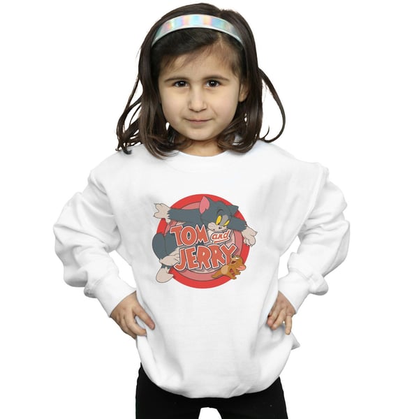 Tom And Jerry Girls Classic Catch Sweatshirt