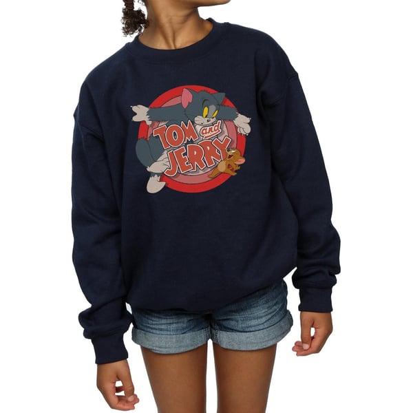 Tom And Jerry Girls Classic Catch Sweatshirt