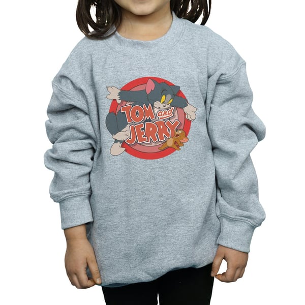 Tom And Jerry Girls Classic Catch Sweatshirt