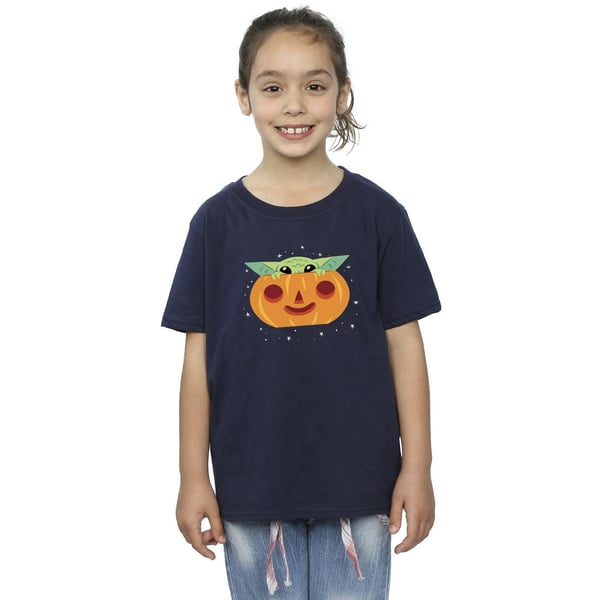 Star Wars Girls The Mandalorian Grogu Pumpa Bomulls T-shirt