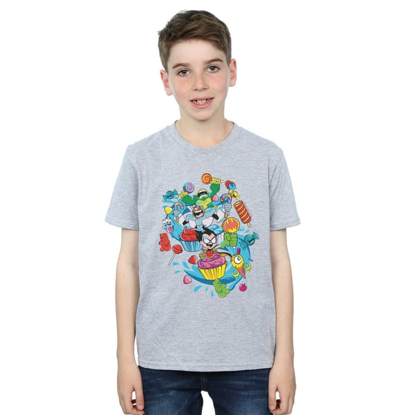 DC Comics Boys Teen Titans Go Candy Mania T-Shirt