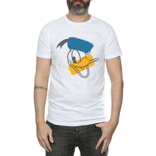 Disney Mens Donald Duck Head T-Shirt