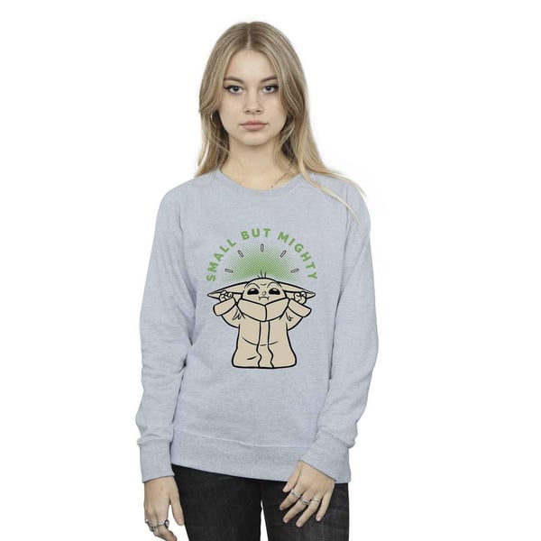 Star Wars Womens/Ladies The Mandalorian Small But Mighty Grogu Sweatshirt