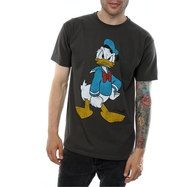 Disney Mens Donald Duck Angry T-Shirt