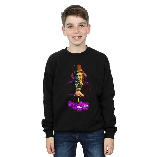 Willy Wonka And The Chocolate Factory Boys Dark Pose Sweatshirt