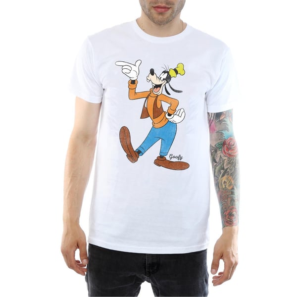 Disney Mens Classic Goofy T-Shirt