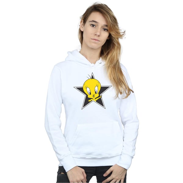 Looney Tunes Womens/Ladies Tweety Pie Star Hoodie
