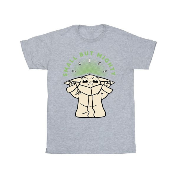 Star Wars Girls The Mandalorian Small But Mighty Grogu Cotton T-Shirt