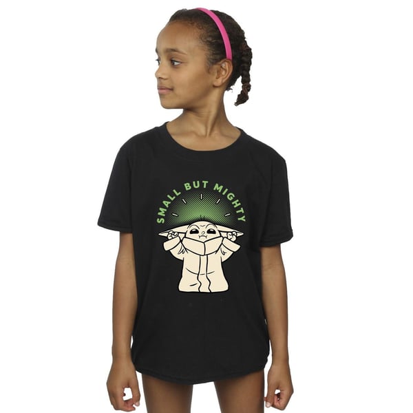 Star Wars Girls The Mandalorian Small But Mighty Grogu Cotton T-Shirt