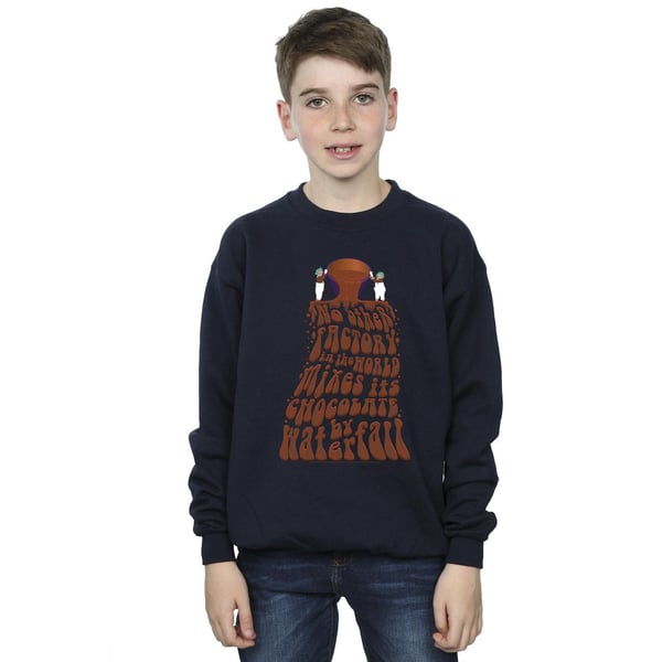 Willy Wonka Boys Chocolate Waterfall Sweatshirt