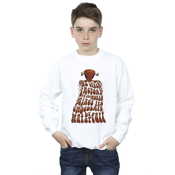 Willy Wonka Boys Chocolate Waterfall Sweatshirt