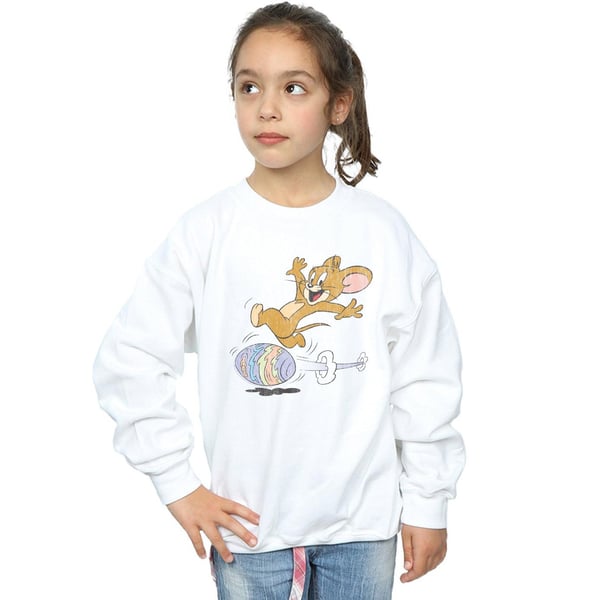 Tom And Jerry Girls Egg Run Sweatshirt