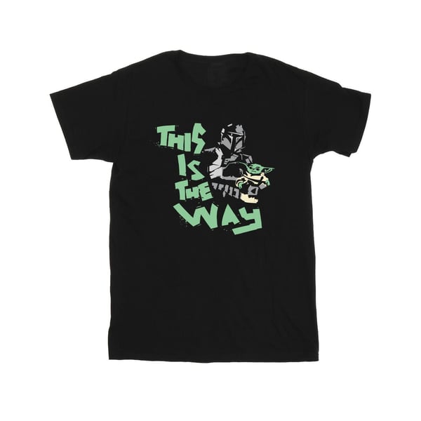 Star Wars Girls The Mandalorian This Is The Way Duo T-shirt i bomull