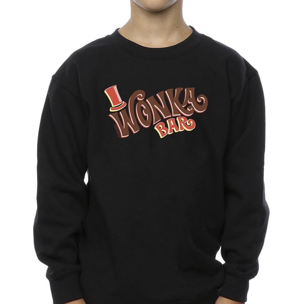 Willy Wonka Boys Bar Logo Sweatshirt