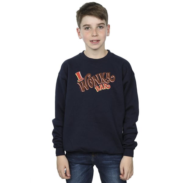 Willy Wonka Boys Bar Logo Sweatshirt