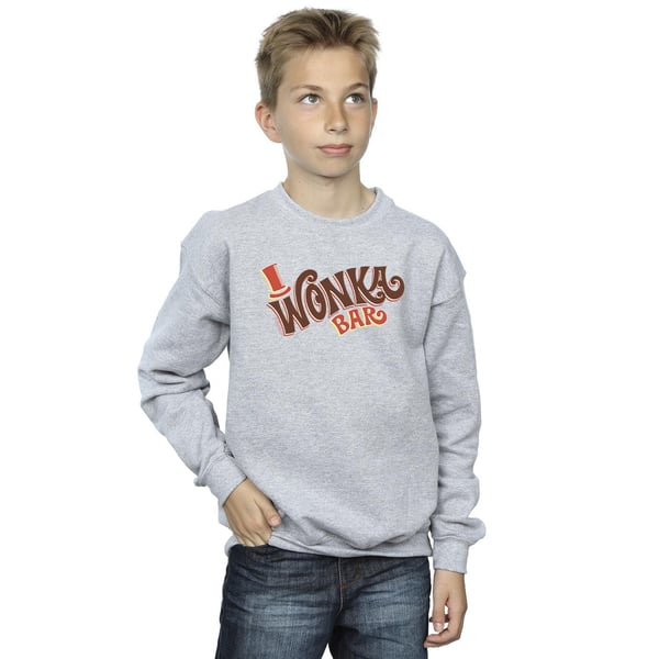 Willy Wonka Boys Bar Logo Sweatshirt