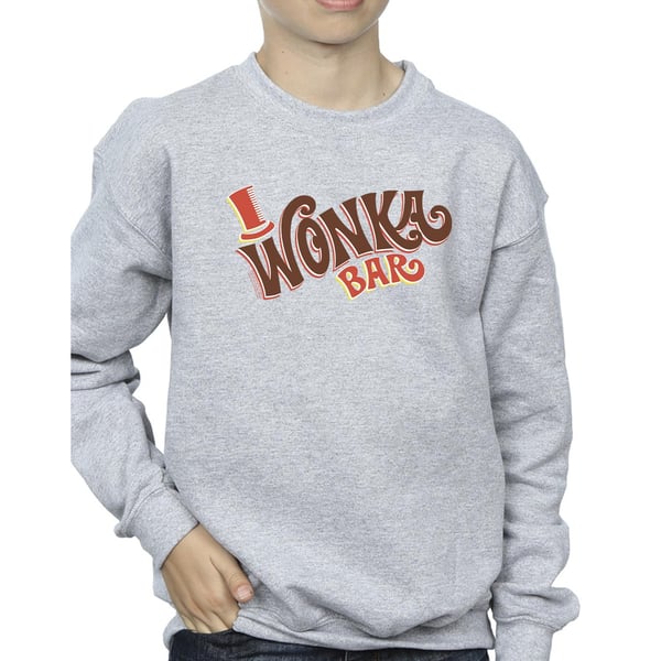 Willy Wonka Boys Bar Logo Sweatshirt