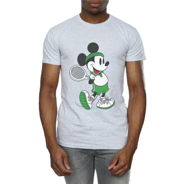 Disney Mens Mickey Mouse Tennis T-Shirt