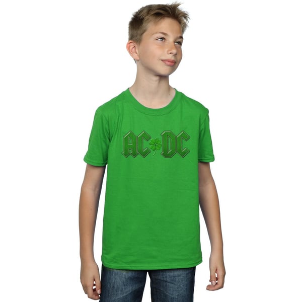 AC/DC Boys Shamrock Logo T-Shirt