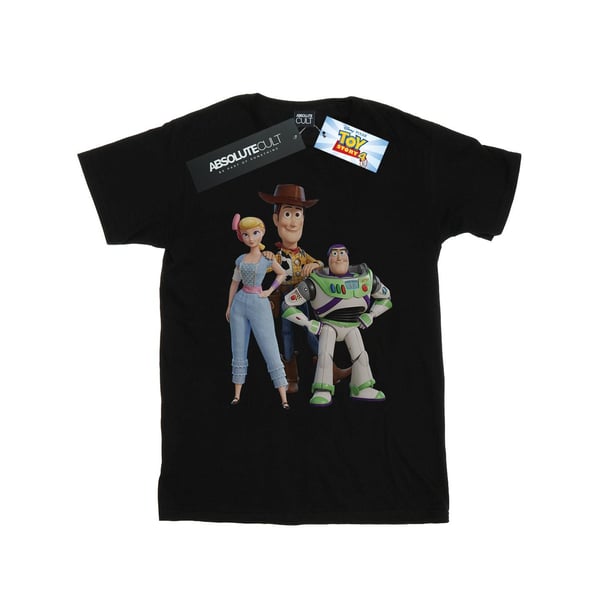 Disney Boys Toy Story 4 Woody Buzz and Bo Peep T-Shirt