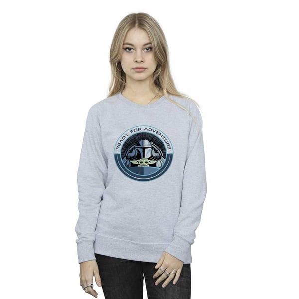 Star Wars Womens/Ladies The Mandalorian Grogu Ready For Adventure Sweatshirt